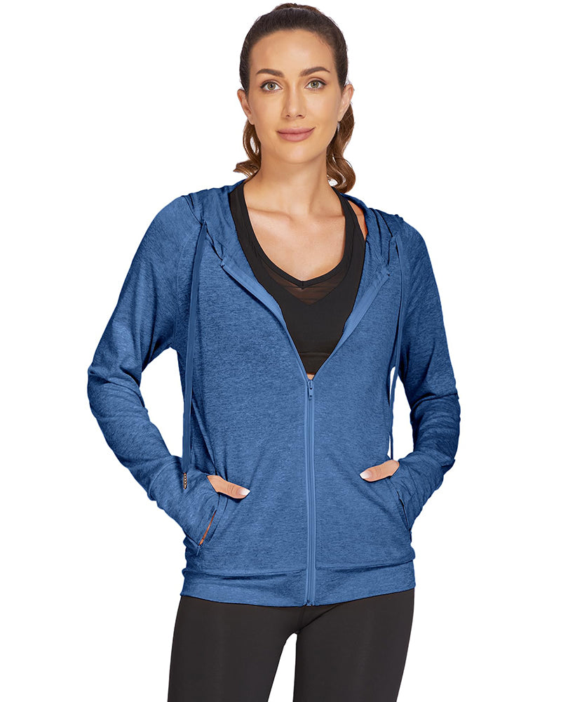 Breathable Hooded Workout Jackets