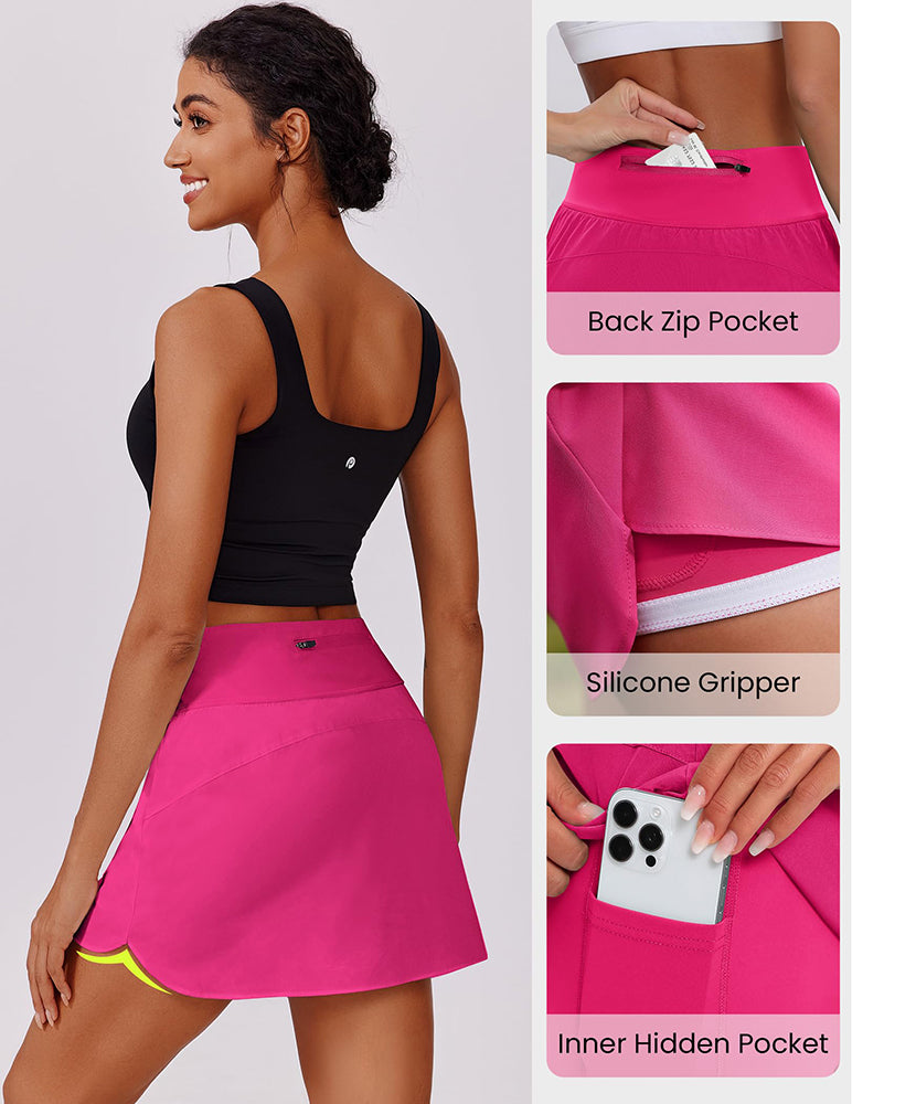 Comfort Athletic Tennis Skorts