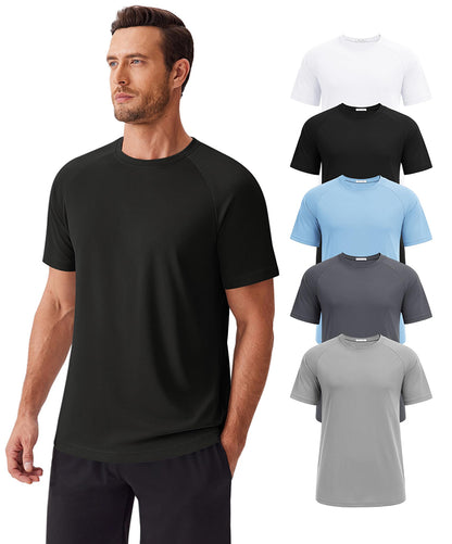 Men's Moisture Wicking Workout Gym T-Shirt