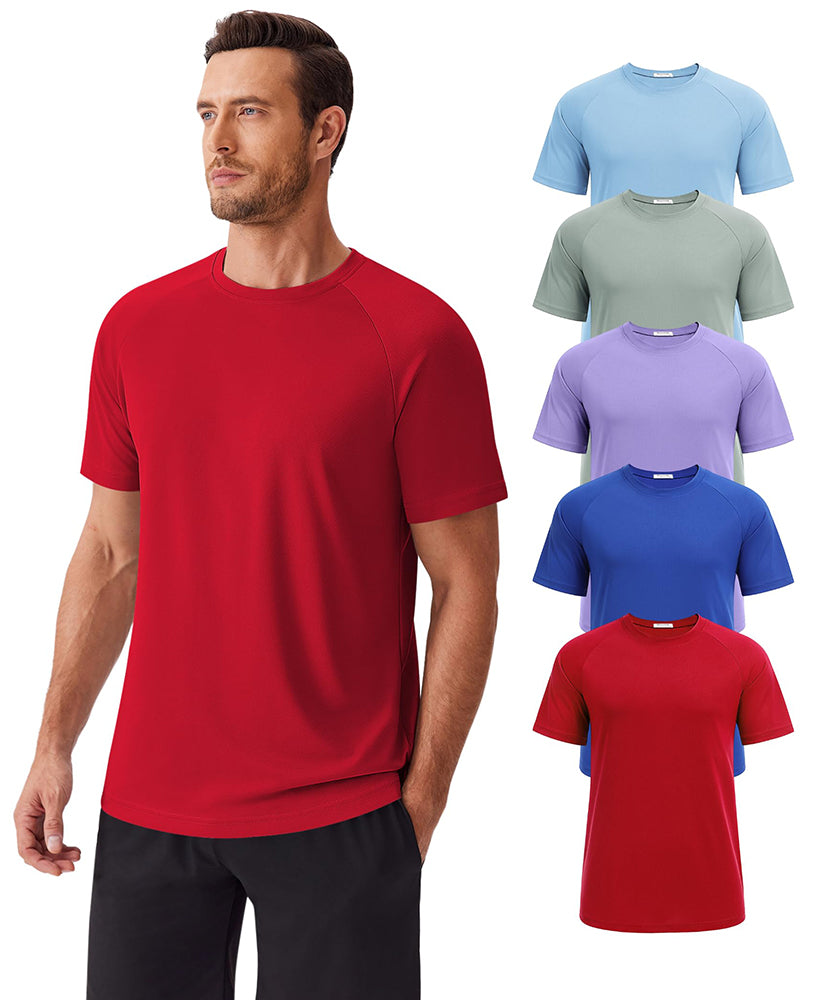 Men's Moisture Wicking Workout Gym T-Shirt