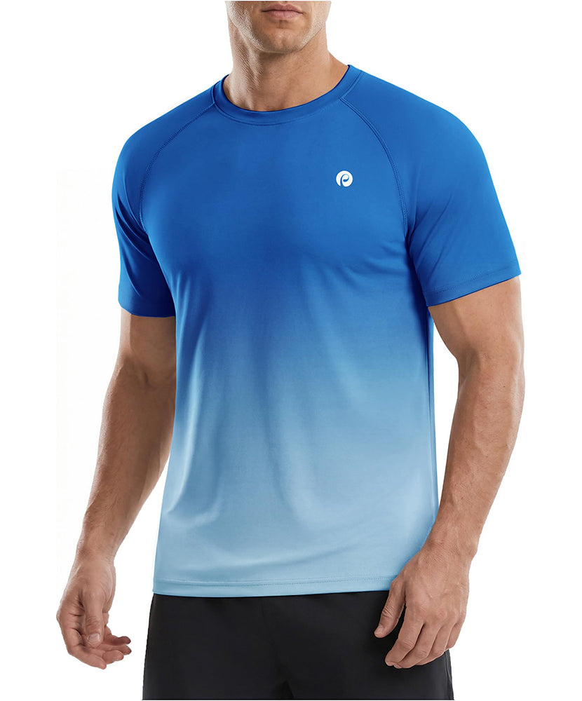 Men's Casual UPF 50+ Quick Dry Athletic Gym Tee