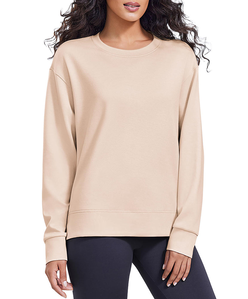 Casual Essential Solid Yoga Sweatshirt