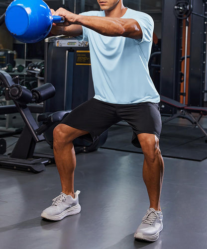 Men's Casual UPF 50+ Quick Dry Athletic Gym Tee