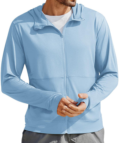 Men's Sun Protection Hooded Jacket