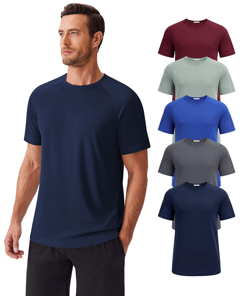 Men's Moisture Wicking Workout Gym T-Shirt