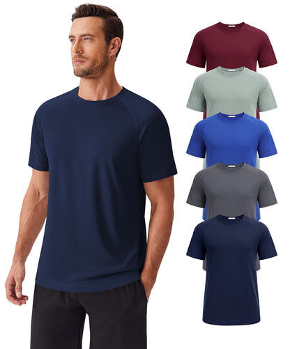 Men's Moisture Wicking Workout Gym T-Shirt