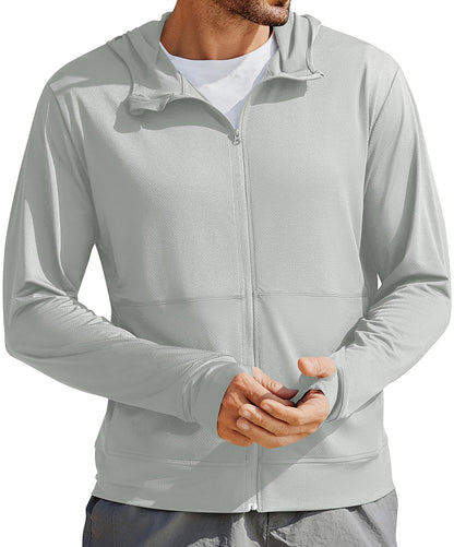 Men's Sun Protection Hooded Jacket