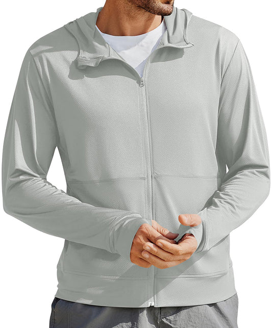 Men's Sun Protection Hooded Jacket