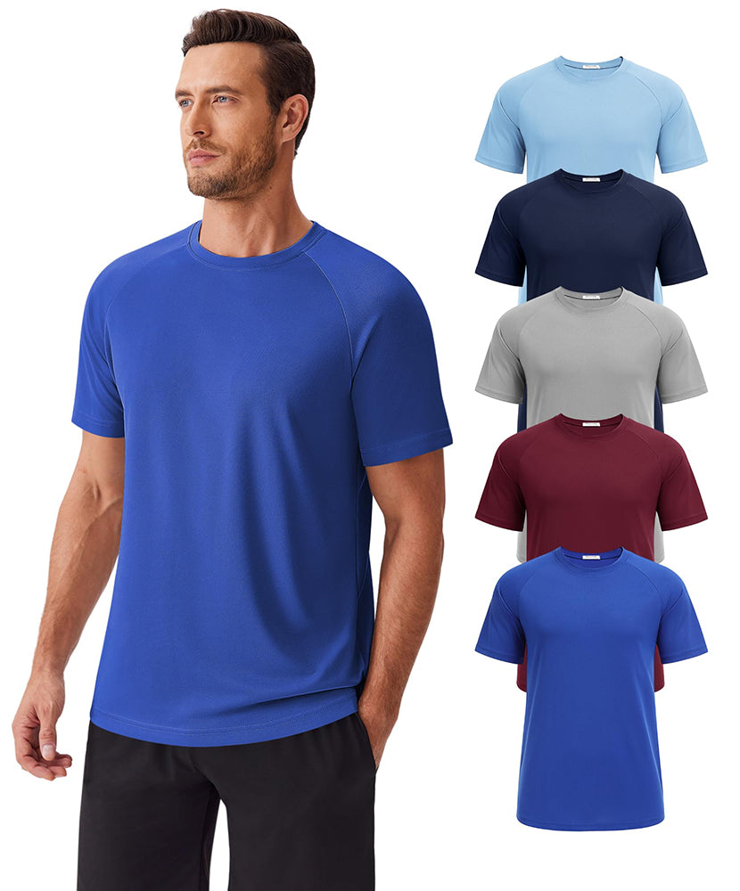 Men's Moisture Wicking Workout Gym T-Shirt