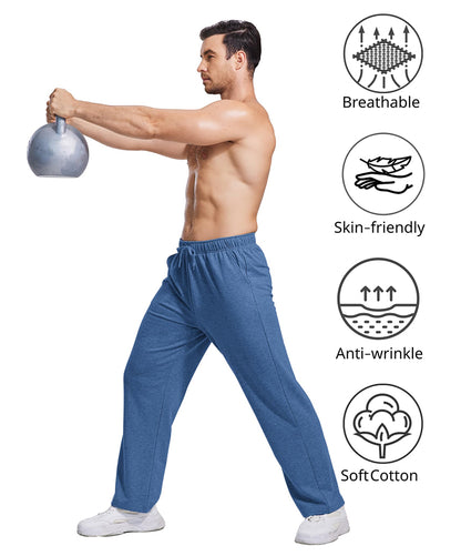 Men's Classic Cotton Blend Jogger Sweatpants