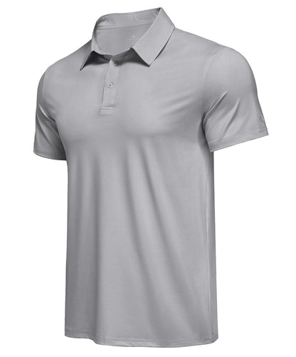 Men's Performance Moisture Wicking UPF 50 Golf Polo Shirt