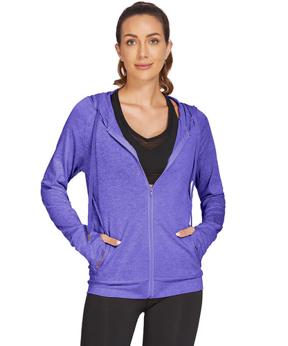 Breathable Hooded Workout Jackets