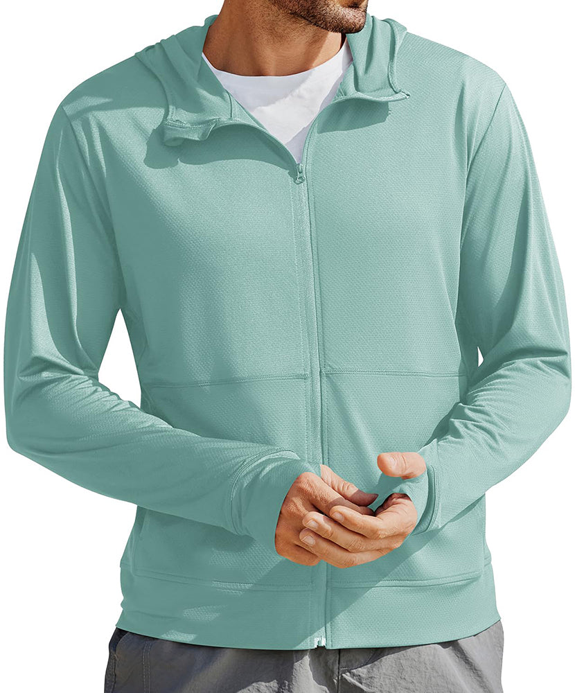 Men's Sun Protection Hooded Jacket