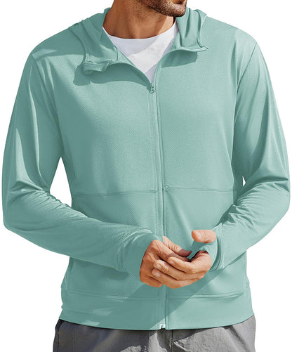 Men's Sun Protection Hooded Jacket