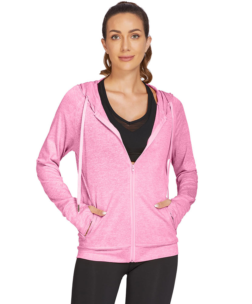 Breathable Hooded Workout Jackets