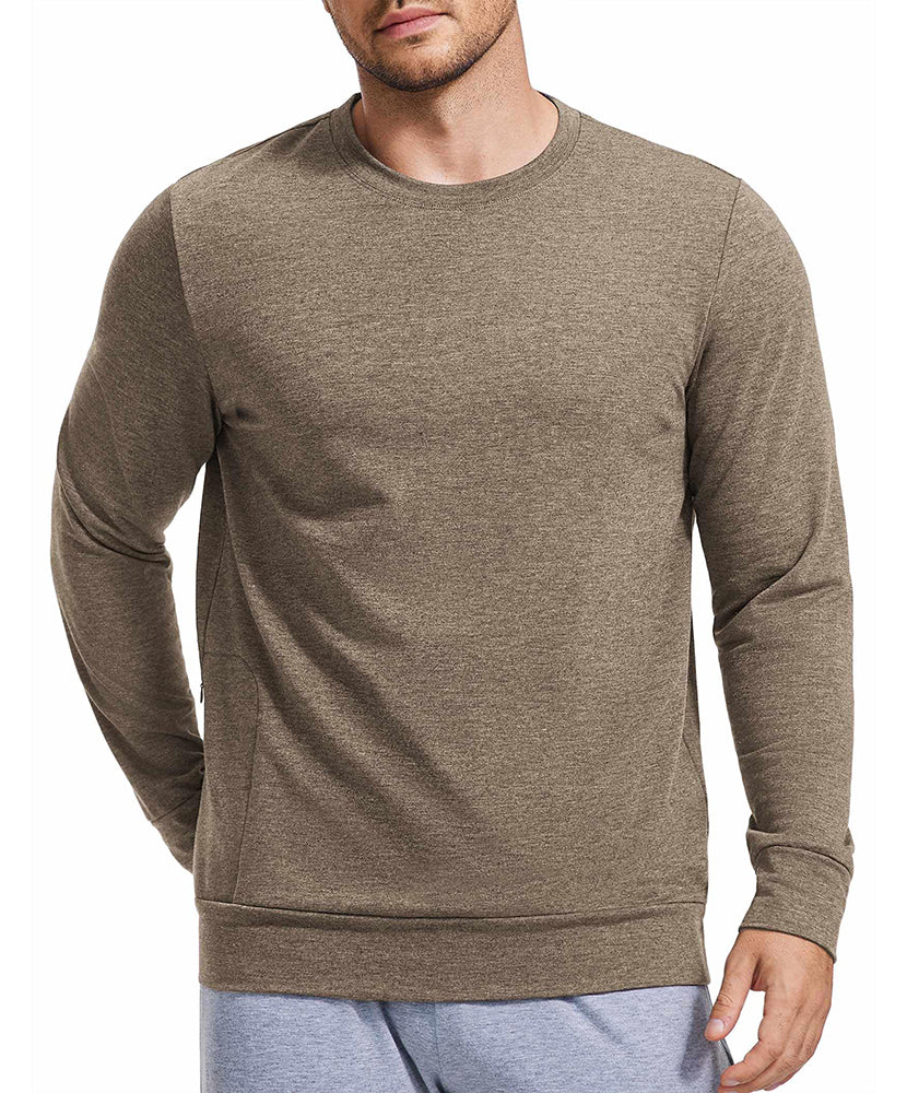 Classic Soft Sweatshirt with Zipper Pocket