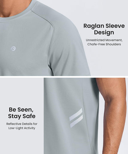 Moisture Wicking Quick Dry Athletic Workout T-Shirt