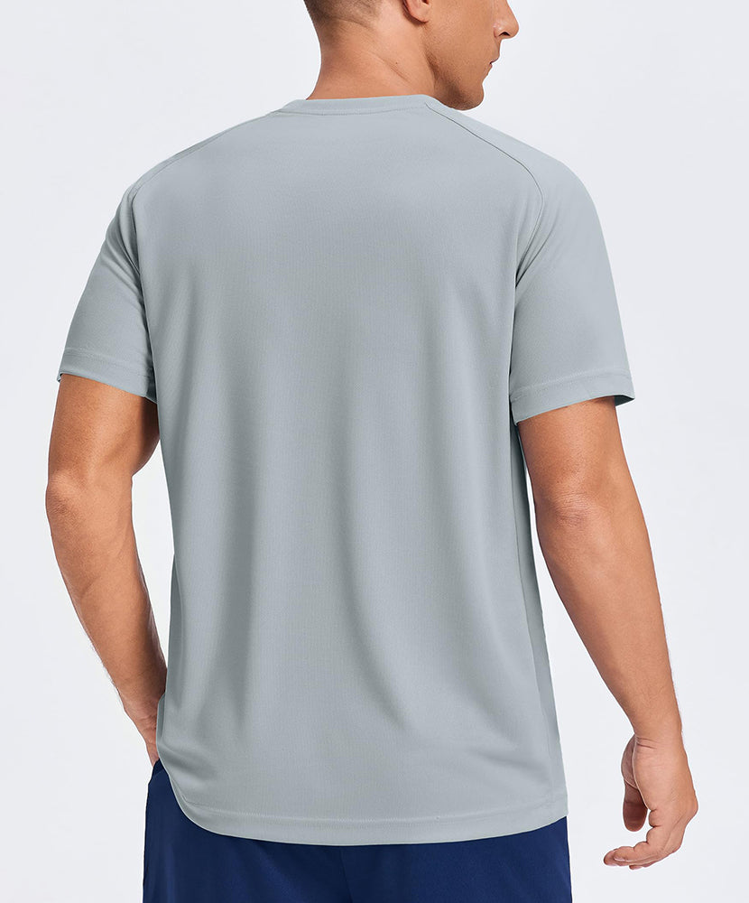 Moisture Wicking Quick Dry Athletic Workout T-Shirt