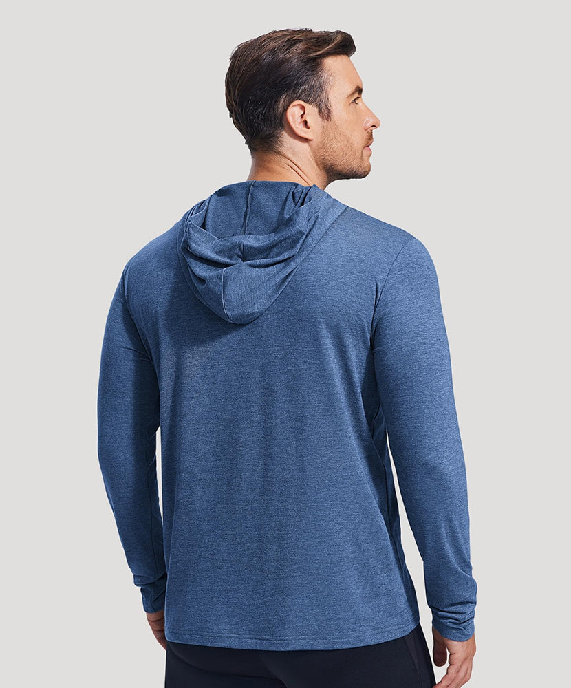 Men's Athletic Pullover Hoodie Sweatshirt