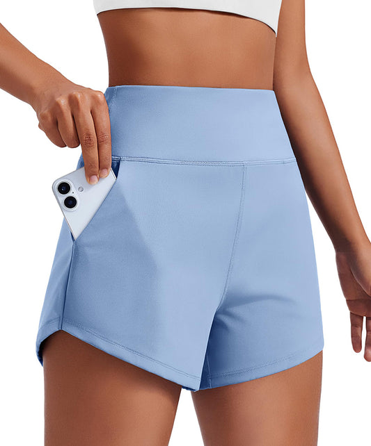 Comfort Unlined Naked Feel 3.5" Running Athletic Shorts