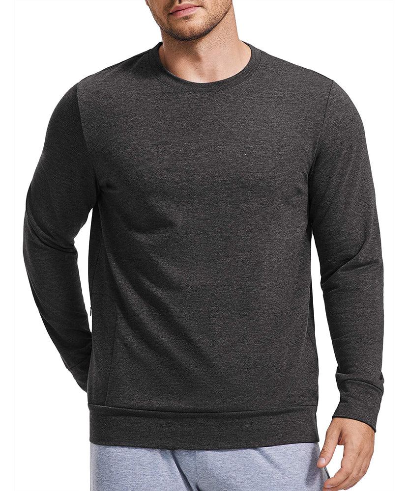 Classic Soft Sweatshirt with Zipper Pocket
