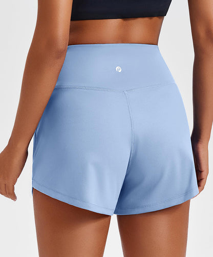 Comfort Unlined Naked Feel 3.5" Running Athletic Shorts