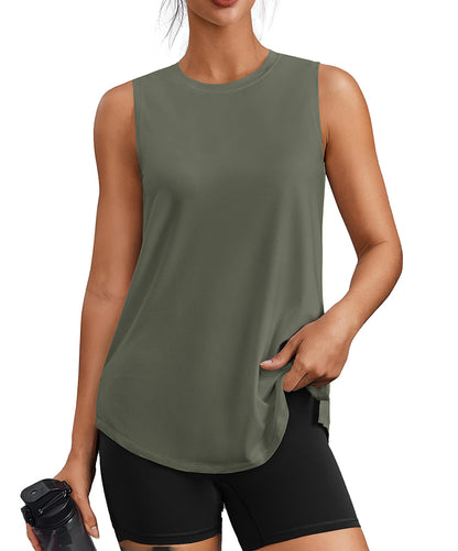 Athletic UPF 50+ Loose Fit Tank Top
