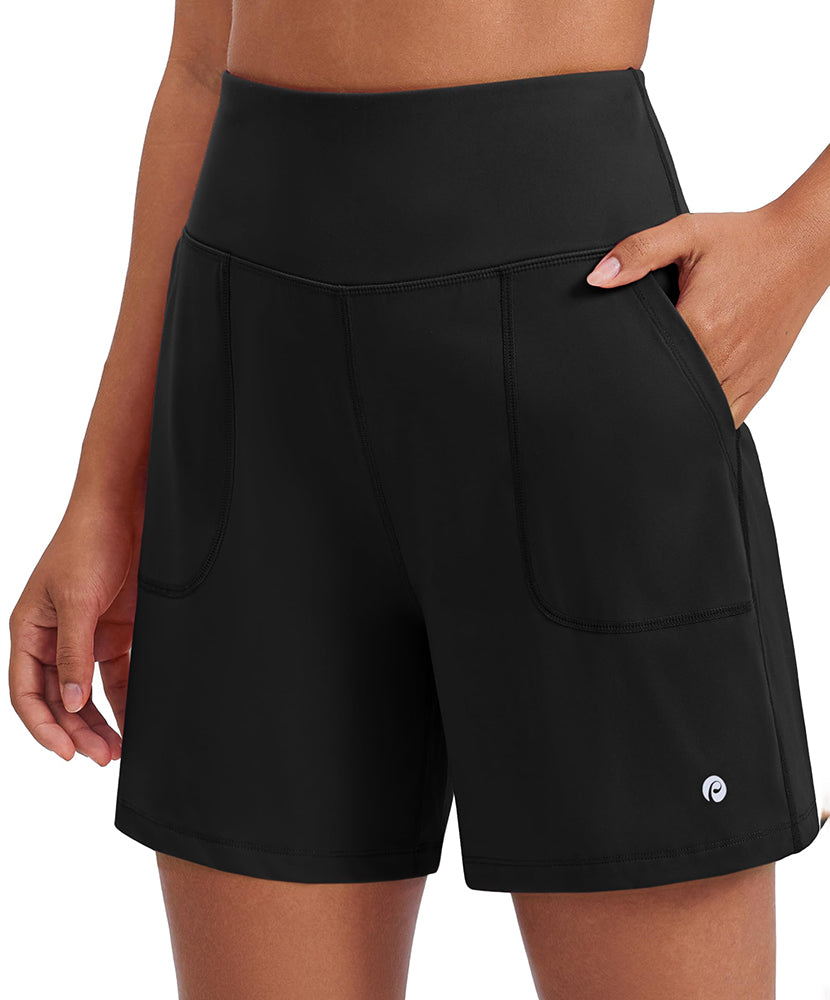 Workout Running High Waisted Yoga Shorts