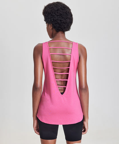 Stylish Backless Workout Tank Tops