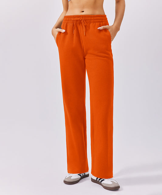 Casual Fleece High Waisted Sweatpants