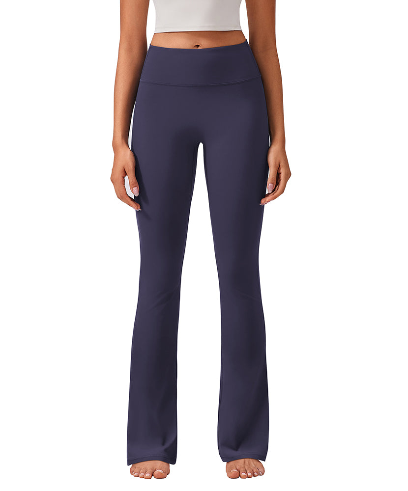 High Waist Mini Flare Yoga Pants