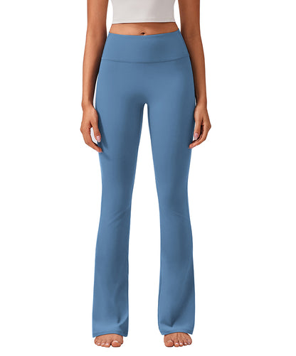 High Waist Mini Flare Yoga Pants