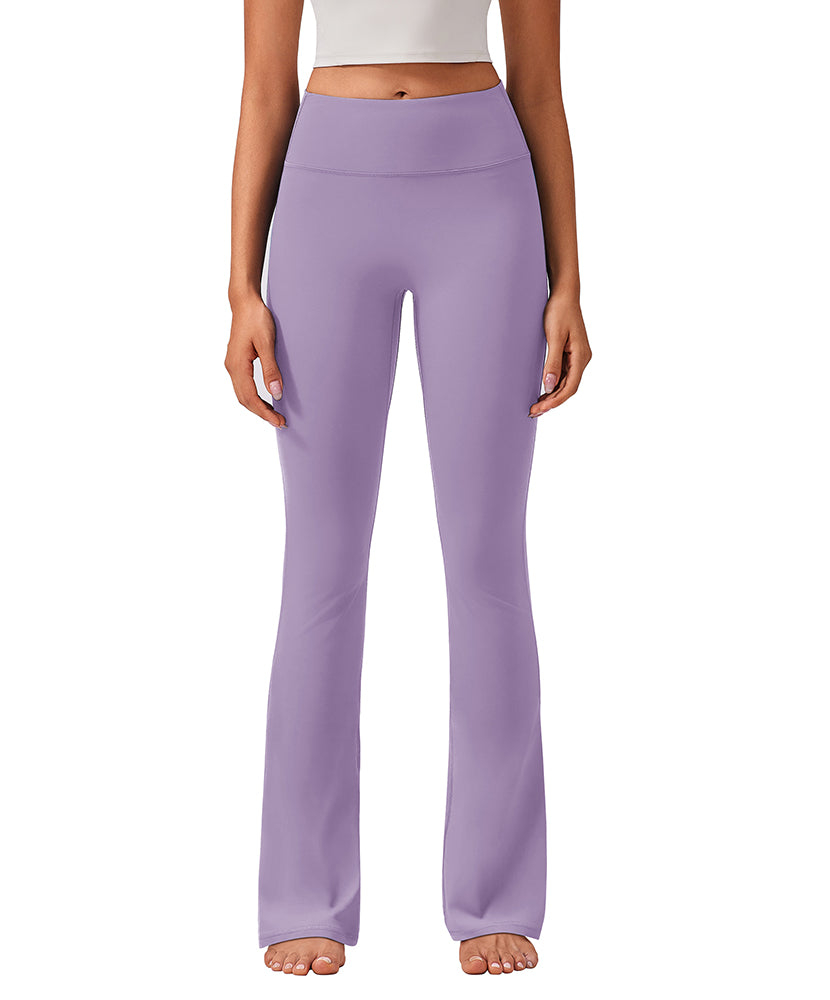 High Waist Mini Flare Yoga Pants