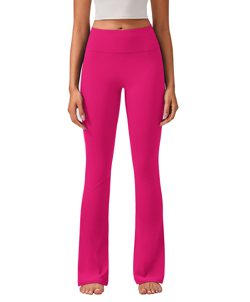 High Waist Mini Flare Yoga Pants