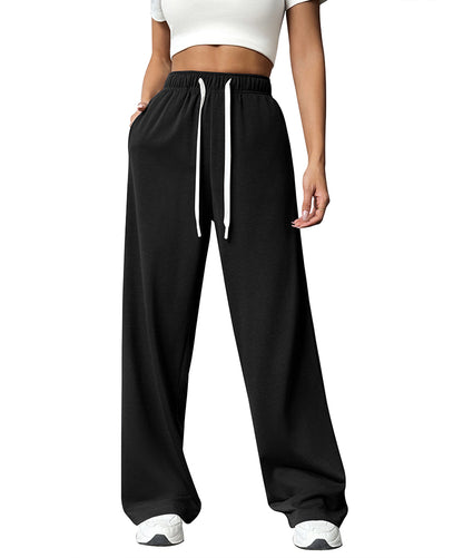 Casual Drawstring Workout Sweatpants