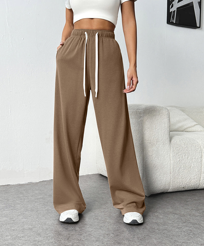 Casual Drawstring Workout Sweatpants