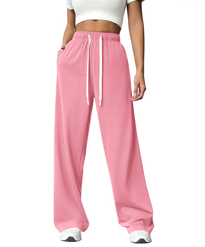 Casual Drawstring Workout Sweatpants