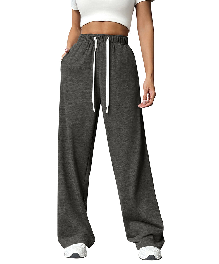 Casual Drawstring Workout Sweatpants