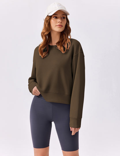 Lightweight Soft Crewneck Sweatshirt