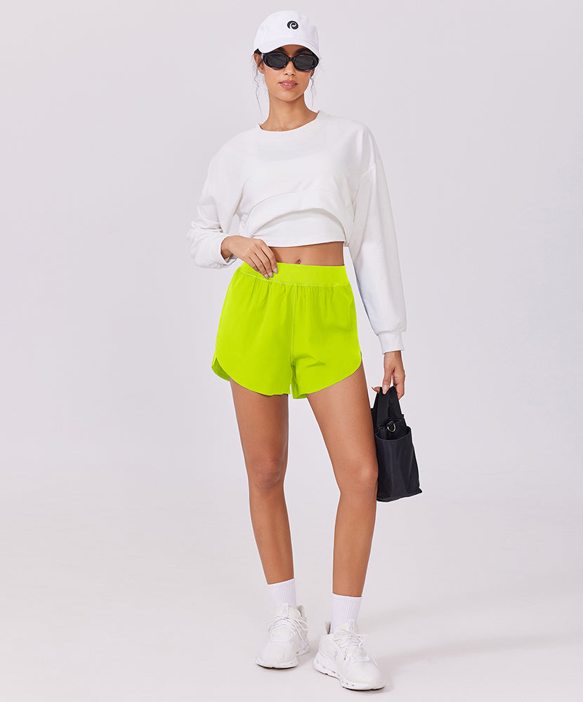 Athletic Quick Dry High Waisted Shorts