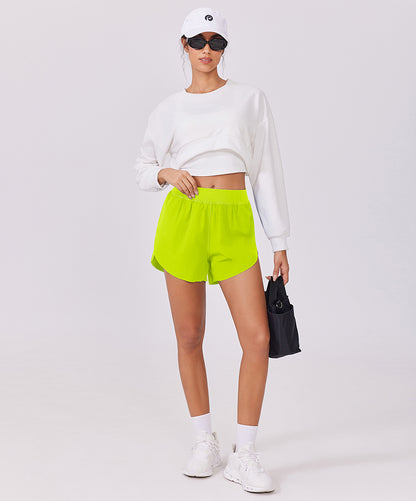 Athletic Quick Dry High Waisted Shorts