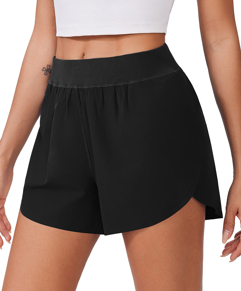 Athletic Quick Dry High Waisted Shorts