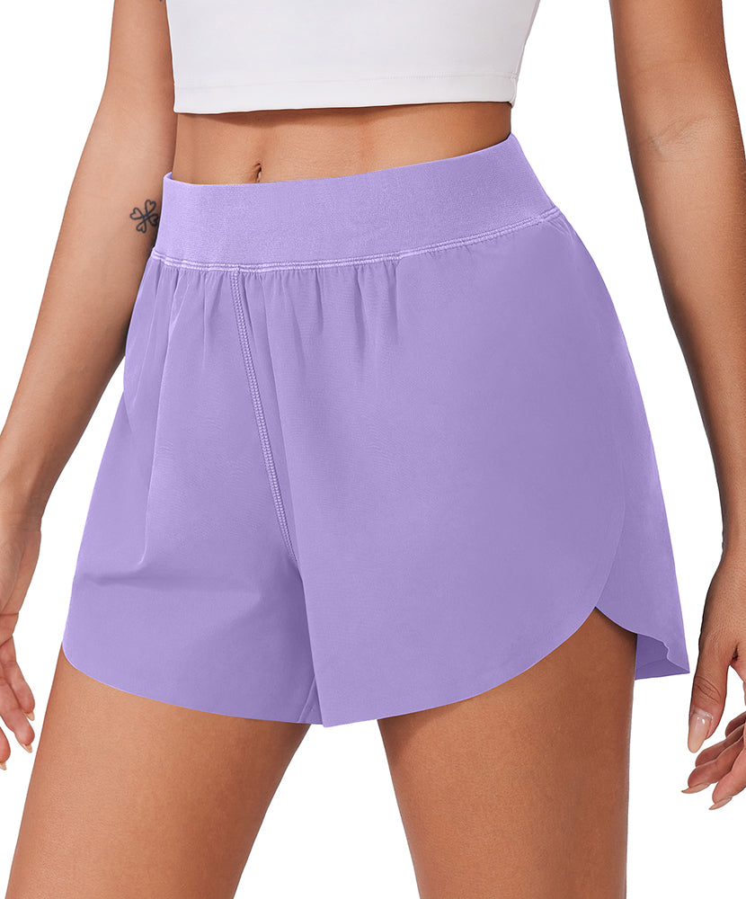 Athletic Quick Dry High Waisted Shorts