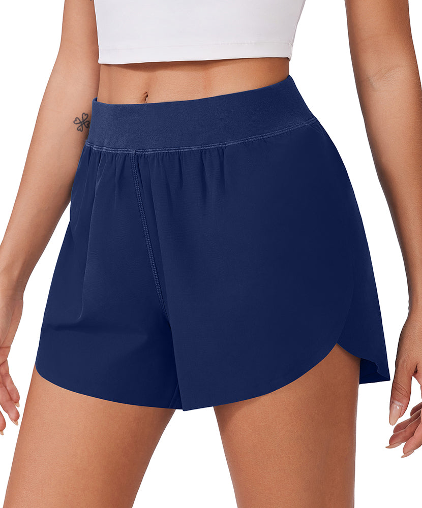 Athletic Quick Dry High Waisted Shorts