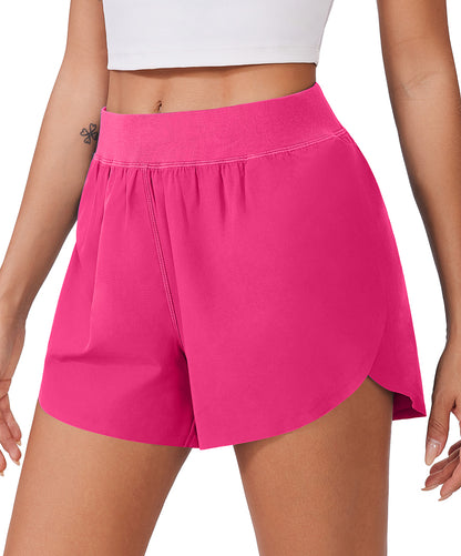 Athletic Quick Dry High Waisted Shorts