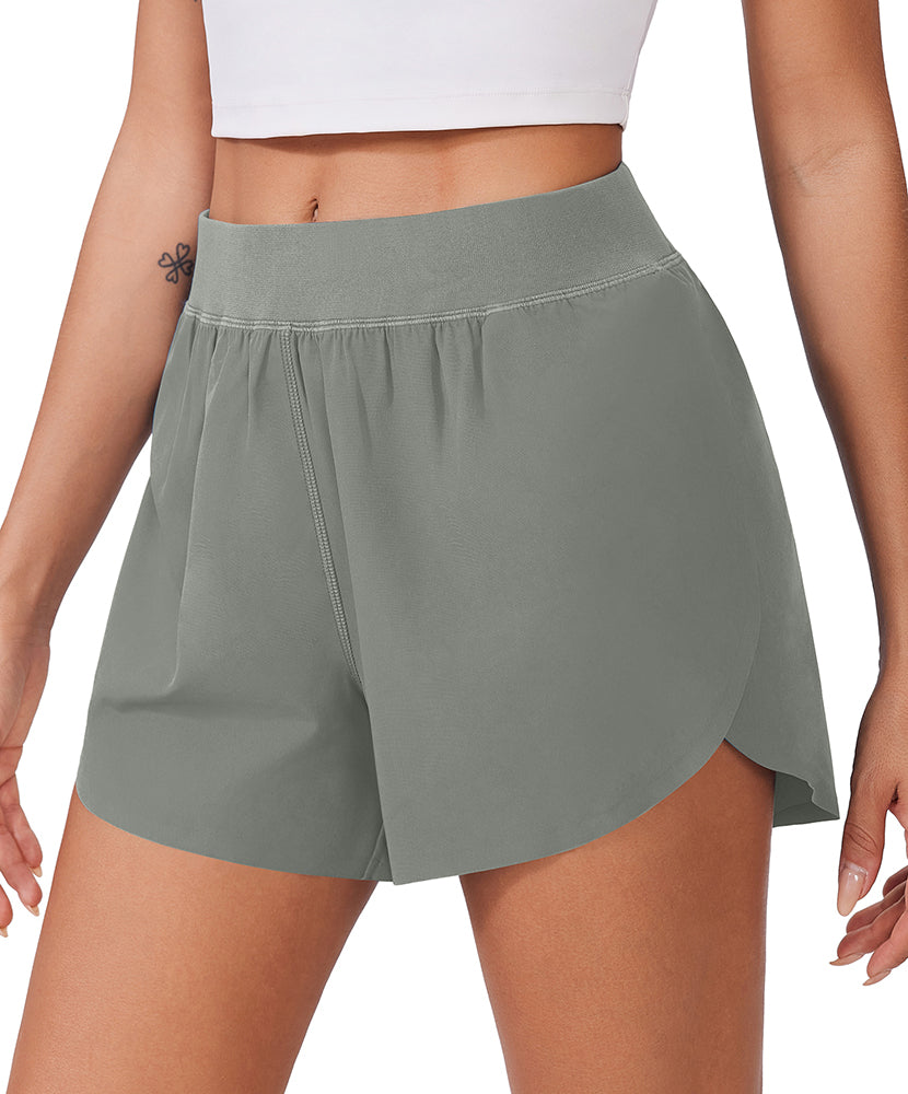 Athletic Quick Dry High Waisted Shorts