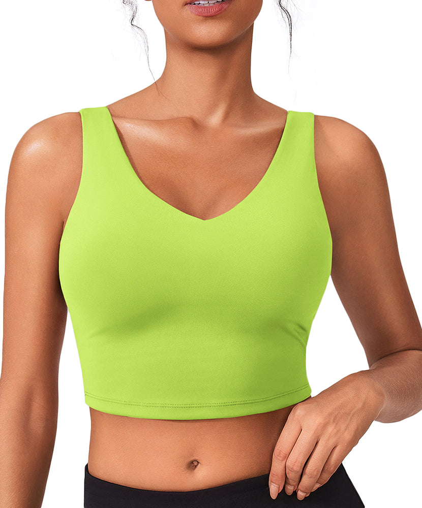 Built in Bras Padded Yoga Bra