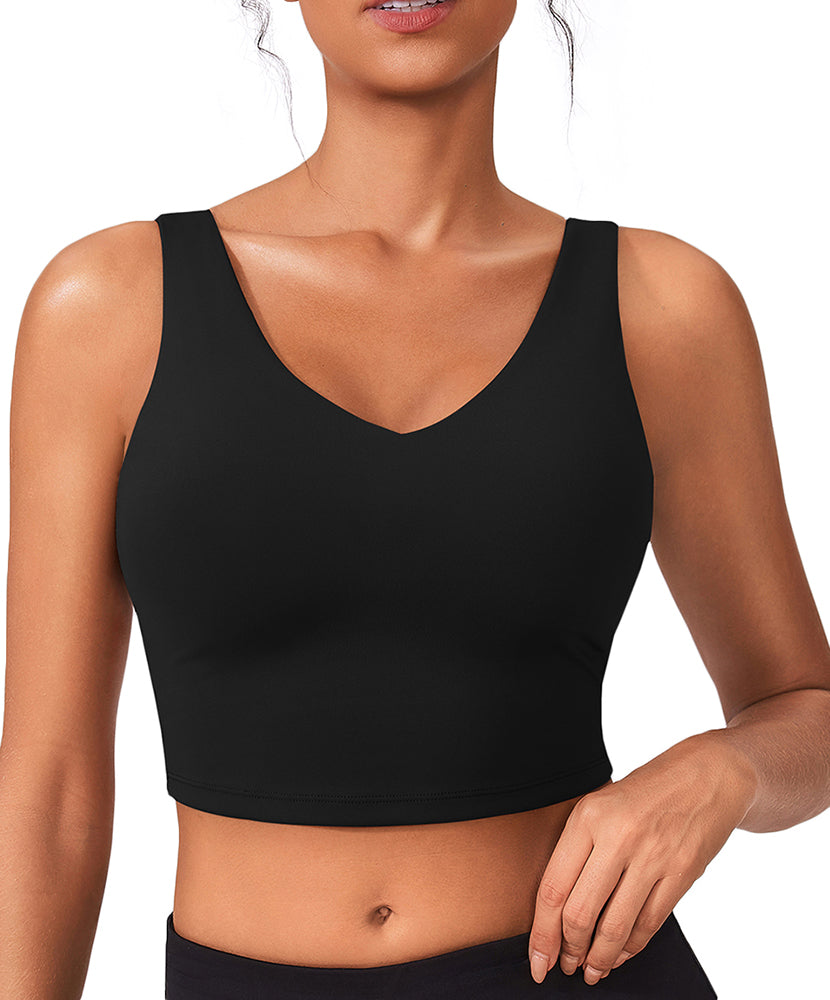 Built in Bras Padded Yoga Bra