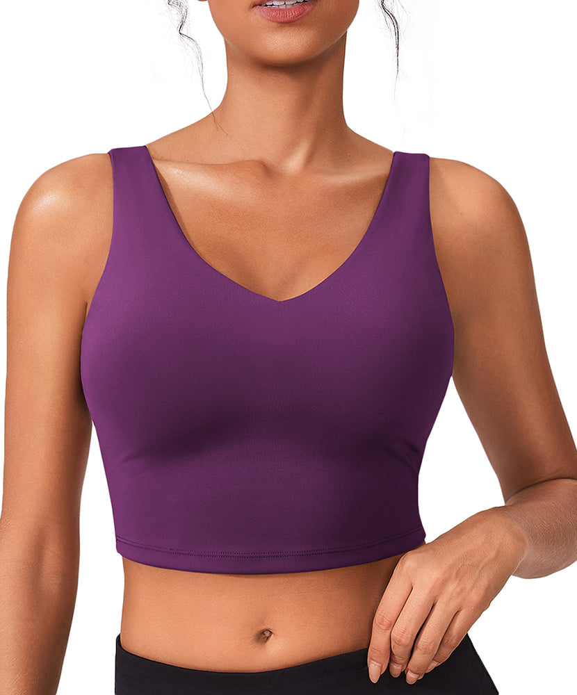 Built in Bras Padded Yoga Bra