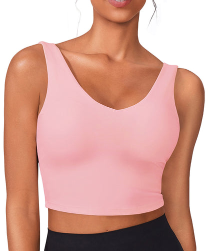 Built in Bras Padded Yoga Bra